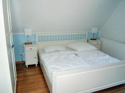 Zweites Schlafzimmer mit Doppelbett